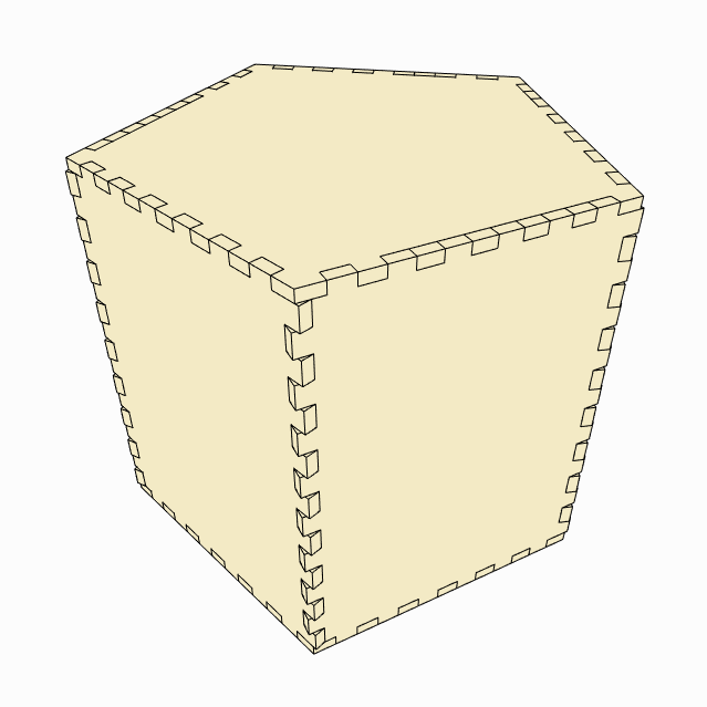 Polygon box design